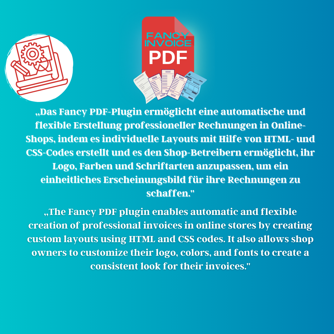 Innovapps ist Ihr Gold Solution Partner für NopCommerce. Fancy Invoice ...